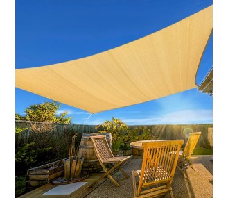 Sun Shade Sails Canopy, Dark Grey Curved Outdoor Shade Canopy 16'X20' Breathable 95% UV Block Canopy for Outdoor Patio Garden Backyard (We Make Custom Size)